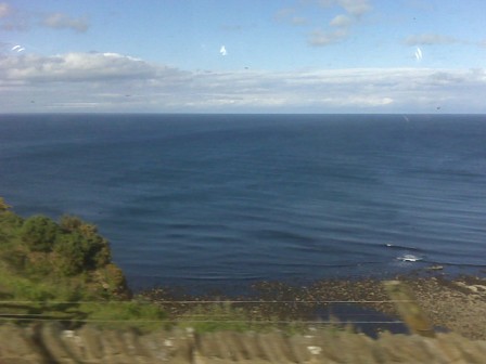 edinburgh train view